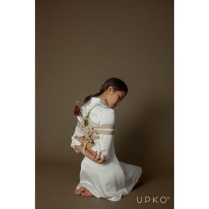Мотузка для бондажу преміальна UPKO Restraint Bondage Vope золота, 10 м