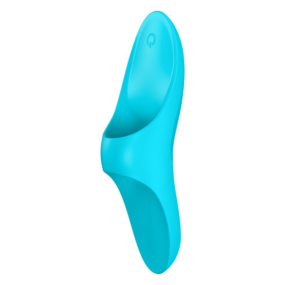 Вібратор на палець Satisfyer Teaser Light Blue Вібратор на палець Satisfyer Teaser Light Blue
