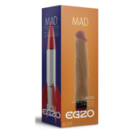 Вібратор реалістичний EGZO MAD Ciberskin Burning Lover на батареях