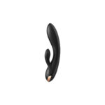 Смарт вібратор-кролик із подвійним відростком Satisfyer Double Flex Black