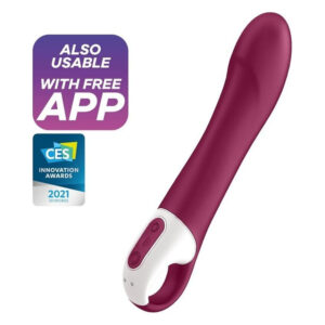 Смарт-вібратор точки G Satisfyer Big Heat з функцією підігріву