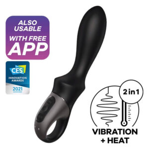 Смарт-вібратор для простати Satisfyer Heat Climax, підігрів до 40°