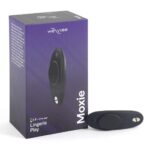 Вібратор в трусики Moxie від We-Vib з функцією управлінням з телефону BLACK