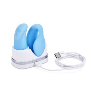 Вібромасажер для пар We-Vibe Chorus, Blue, колір: блакитний