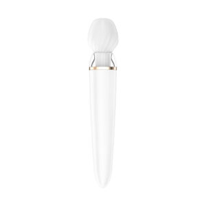 Смарт-вібромасажер зі змінною головкою Satisfyer Double Wand-er