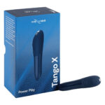 Потужна віброкуля Tango X Midnight Blue by We-Vibe, 7 режимів вібрації, 8 рівнів інтенсивності