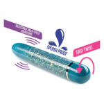 Класичний вібратор Blush THE COLLECTION ASTRAL TEAL
