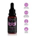 Краплі для клітора Orgie Orgasm Drops, 30 мл, ефект розігріву та охолодження