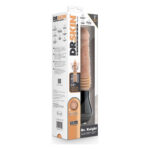 Вібратор Blush Dr Skin Dr Knight з ротацією та фрикціями, бежевий