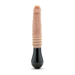 Вібратор Blush Dr Skin Dr Knight з ротацією та фрикціями, бежевий