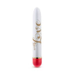 Вібратор Дамський пальчик Blush Love, біло-червоний, 14.5 х 2.5 см