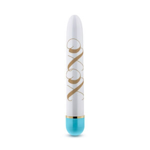 Вібратор Жіночий пальчик Blush Xoxo, біло-блакитний, 14.5 х 2.5 см