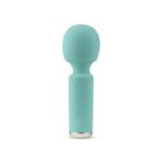 Вібратор для клітора EasyToys, силіконовий, бірюзовий, 12 х 4 см
