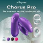 Смарт-вібратор для пар We-Vibe Chorus Pro Cosmic Purple