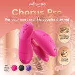 Смарт-вібратор для пар We-Vibe Chorus Pro Electric Pink
