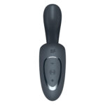 Вагінально-кліторальний вібратор Satisfyer G for Goddess 1 Dark Grey, 2 мотори