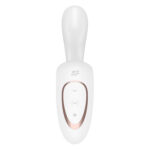 Вагінально-кліторальний вібратор Satisfyer G for Goddess 1 White, 2 мотори
