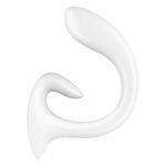 Вагінально-кліторальний вібратор Satisfyer G for Goddess 1 White, 2 мотори