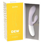 Вібратор-кролик Zini Dew Hydrangea фіолетовий, 20 х 4 см