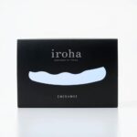 Вібратор рельєфний Iroha Minamo Tenga, медичний силікон, блакитний