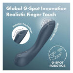 Стимулятор точки G Satisfyer G-Spot Wave 4, ефект пестощів пальчиком, 12 режимів