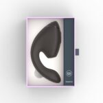 Подвійний вакуумний кліторальний стимулятор з вібрацією Womanizer Next Duo - Black