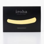 Вібратор у формі півмісяця Iroha Mikazuki Tenga, медичний силікон, жовтий