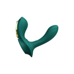 Смарт-вібратор у трусики Zalo - AYA Turquoise Green, насадка та пульт ДК