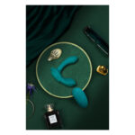 Смарт-вібратор у трусики Zalo - AYA Turquoise Green, насадка та пульт ДК