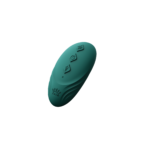 Смарт-вібратор у трусики Zalo - AYA Turquoise Green, насадка та пульт ДК