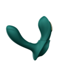 Смарт-вібратор у трусики Zalo - AYA Turquoise Green, насадка та пульт ДК