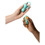 Віброяйце для точки G з пультом керування Romp Cello Light Teal, водонепроникне