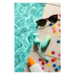 Віброяйце для точки G з пультом керування Romp Cello Light Teal, водонепроникне