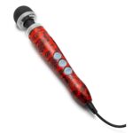 Вібромасажер DOXY Die Cast 3 ROSE PATTERN, живлення 220В, металевий корпус