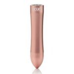 Потужна віброкуля DOXY ROSE GOLD у металевому кейсі, ультрагладенька, 7 режимів