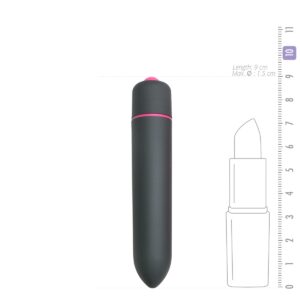 Віброкуля Easytoys, чорна, 9 х 1.5 см, колір: чорний