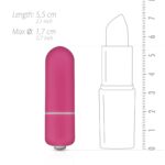 Віброкуля Easytoys, рожева, 5.5 х 1.7 см, колір: рожевий