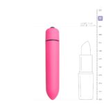 Віброкуля Easytoys, рожева, 9 х 1.5 см, колір: рожевий