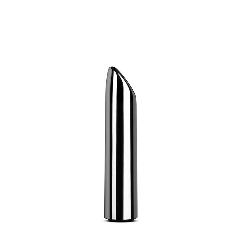 Віброкуля The Realm Rechargeable Bullet, срібний, 10 х 2 см Віброкуля The Realm Rechargeable Bullet, срібний, 10 х 2 см