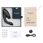 Інноваційний безконтактний вібратор-стимулятор Womanizer Duo 2 Black