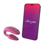 Смарт-вібратор для пар We-Vibe Sync 2 Rose, 10 віброрежимів, пульт ДК