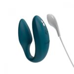 Смарт-вібратор для пар We-Vibe Sync 2 Green Velvet, 10 віброрежимів, пульт ДК