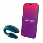 Смарт-вібратор для пар We-Vibe Sync 2 Green Velvet, 10 віброрежимів, пульт ДК