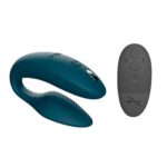 Смарт-вібратор для пар We-Vibe Sync 2 Green Velvet, 10 віброрежимів, пульт ДК