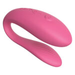 Смарт-вібратор для пар We-Vibe Sync Lite Pink, 10 віброрежимів, можна поєднувати з проникним сексом