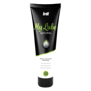 Лубрикант на водній основі Intt My Lube Natural, 100 мл, натуральний склад, без запаху, нелипкий