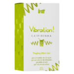Рідкий вібратор Intt Vibration Caipirinha (15 мл), густий гель, дуже смачний, діє до 30 хвилин