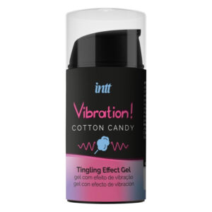 Рідкий вібратор INTT Vibration Cotton Candy зі смаком солодкої вати, 15 мл