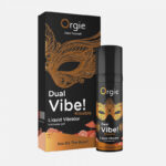 Рідкий вібратор Orgie Dual Vibe! Sex On The Beach Kissable Liquid Vibrator, 15 мл